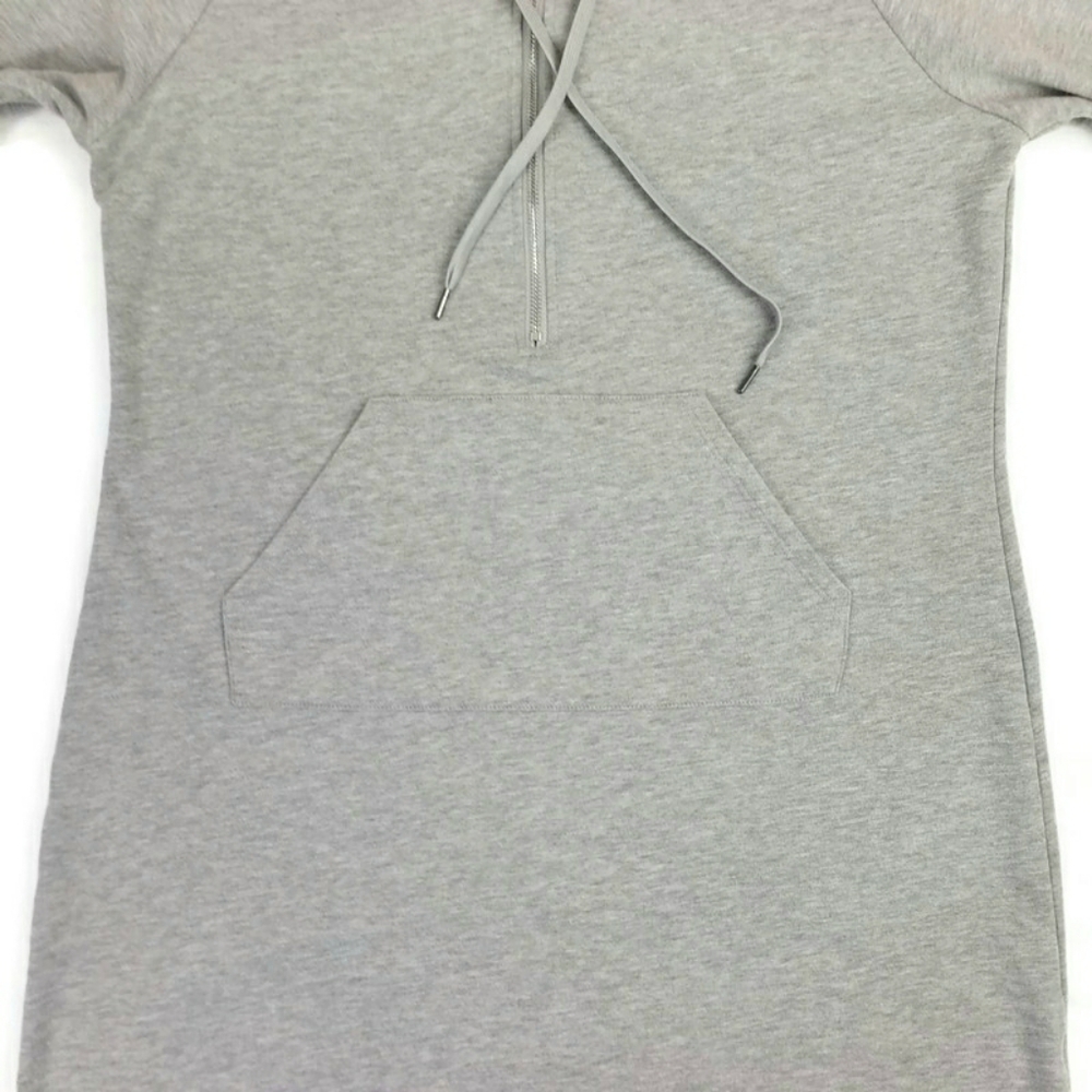 Venus Gray Pullover Long Split Sleeve Hooded Swea… - image 8